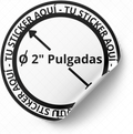 Stickers - 100 Und -2" Pulgadas